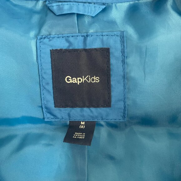 GAP Kids Blue Puffer Vest – Size Medium (8–9 Years) - Picture 6 of 11